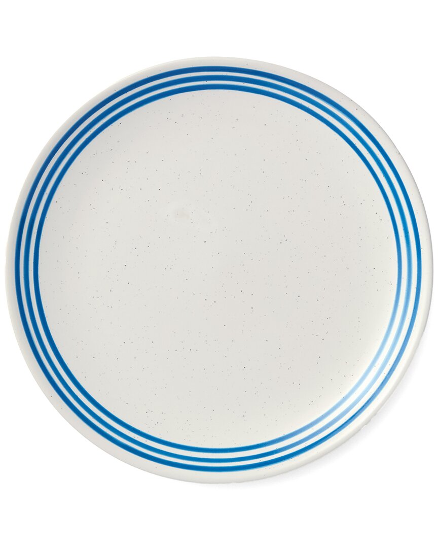 Certified International Dockside Blue Set Of 4 Salad Plates