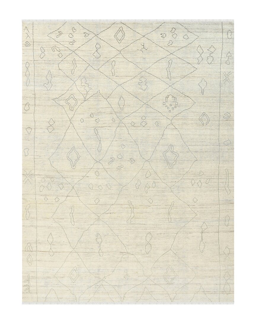 Amer Rugs Oakley Anna Wool-blend Area Rug In Ivory