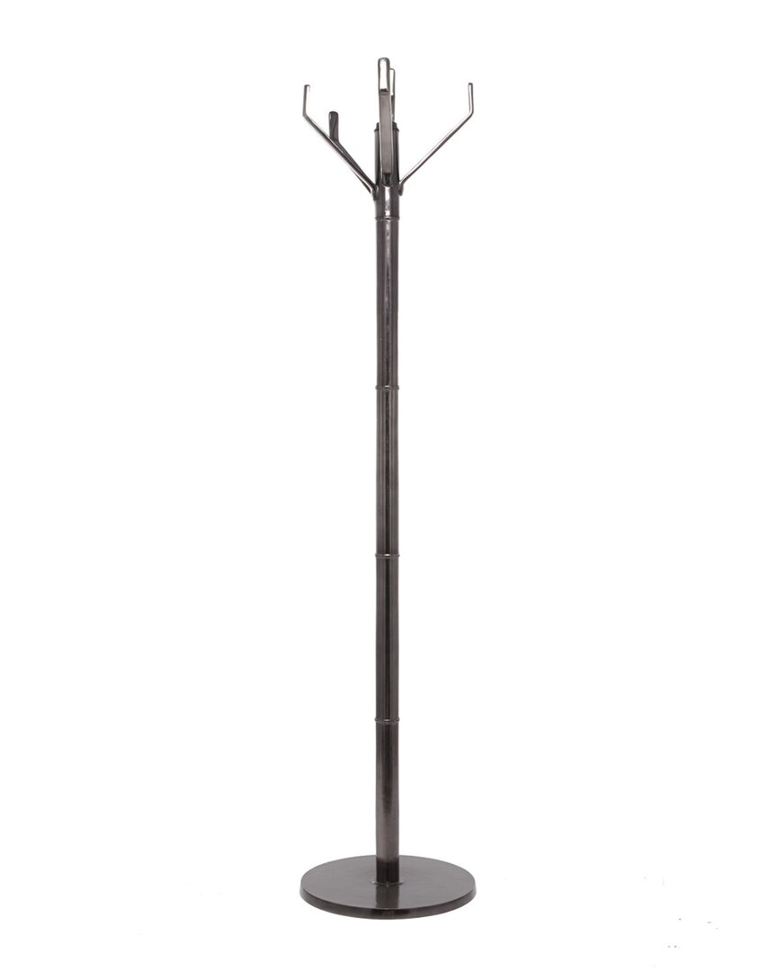 The Novogratz Black Aluminum Coat Rack