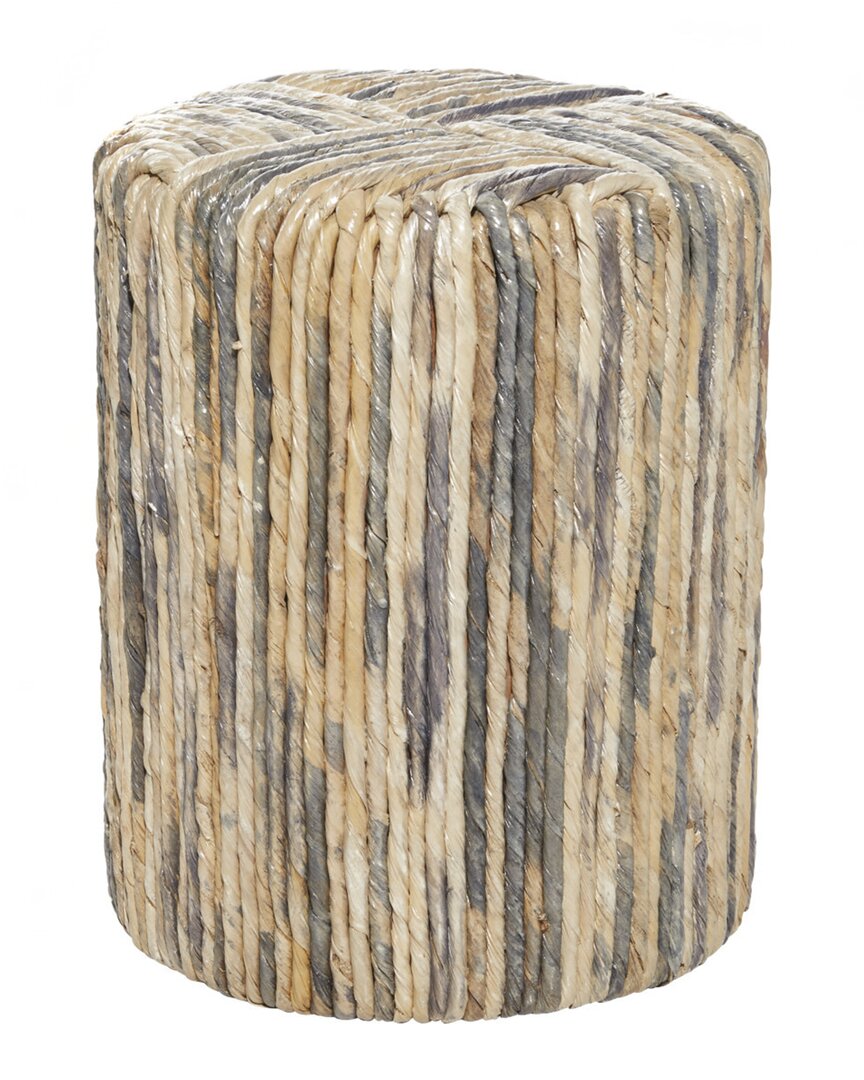 Peyton Lane Teak Wood Contemporary Stool In Brown