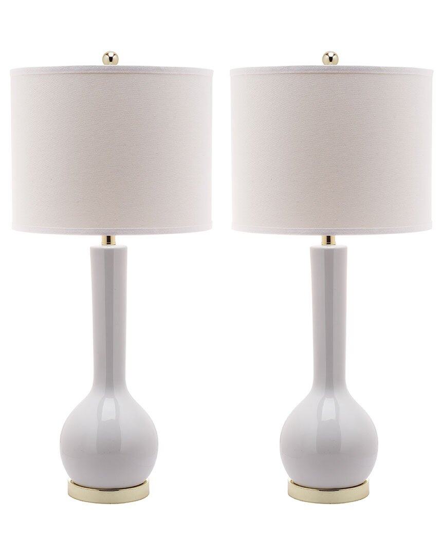Safavieh Mae 30.5in Long Neck Ceramic Table Lamp