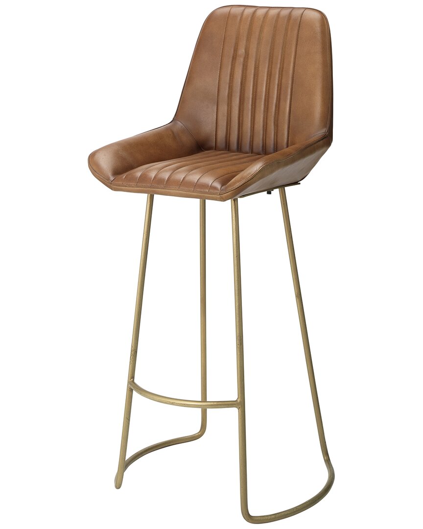 Jamie Young Perry Bar Stool In Brown