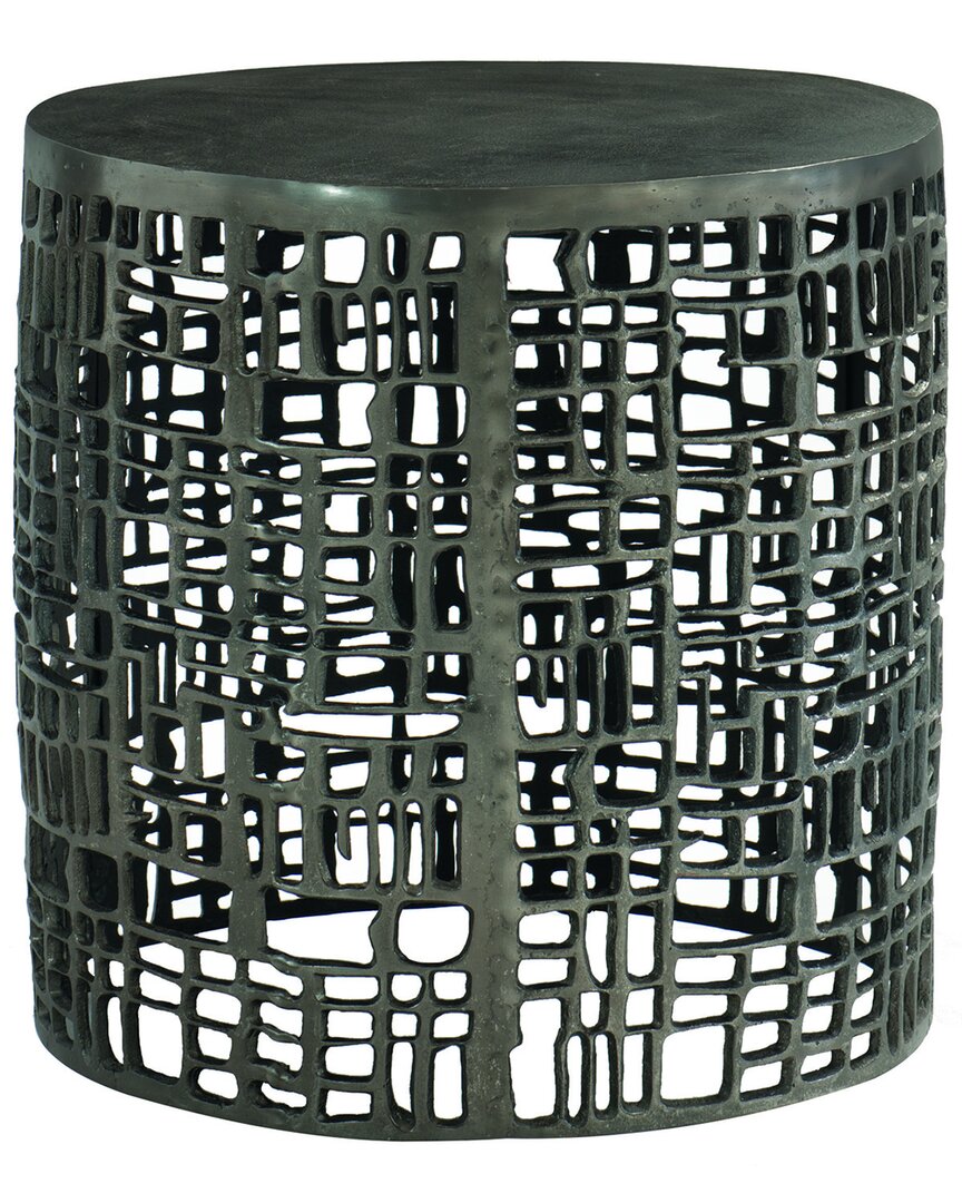 Bernhardt Aaron Chairside Table In Grey