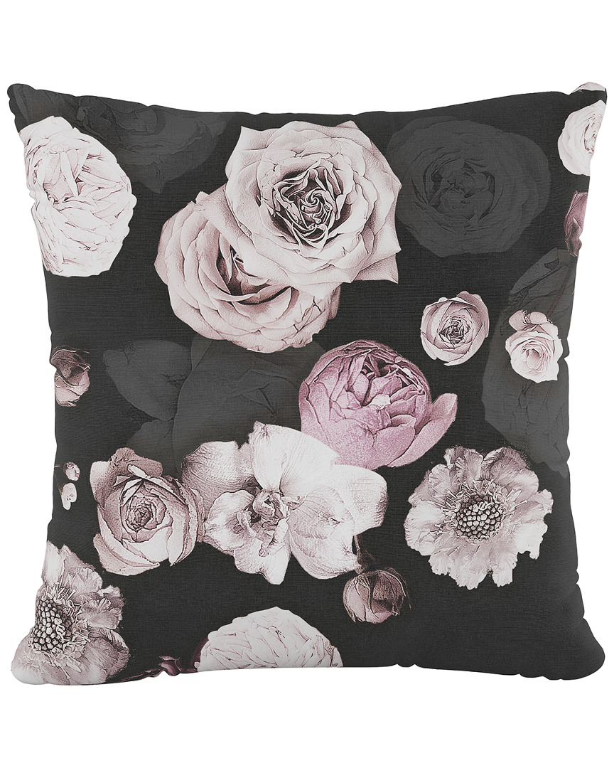 Skyline Furniture Fluffed Polyester Pillow In Black
