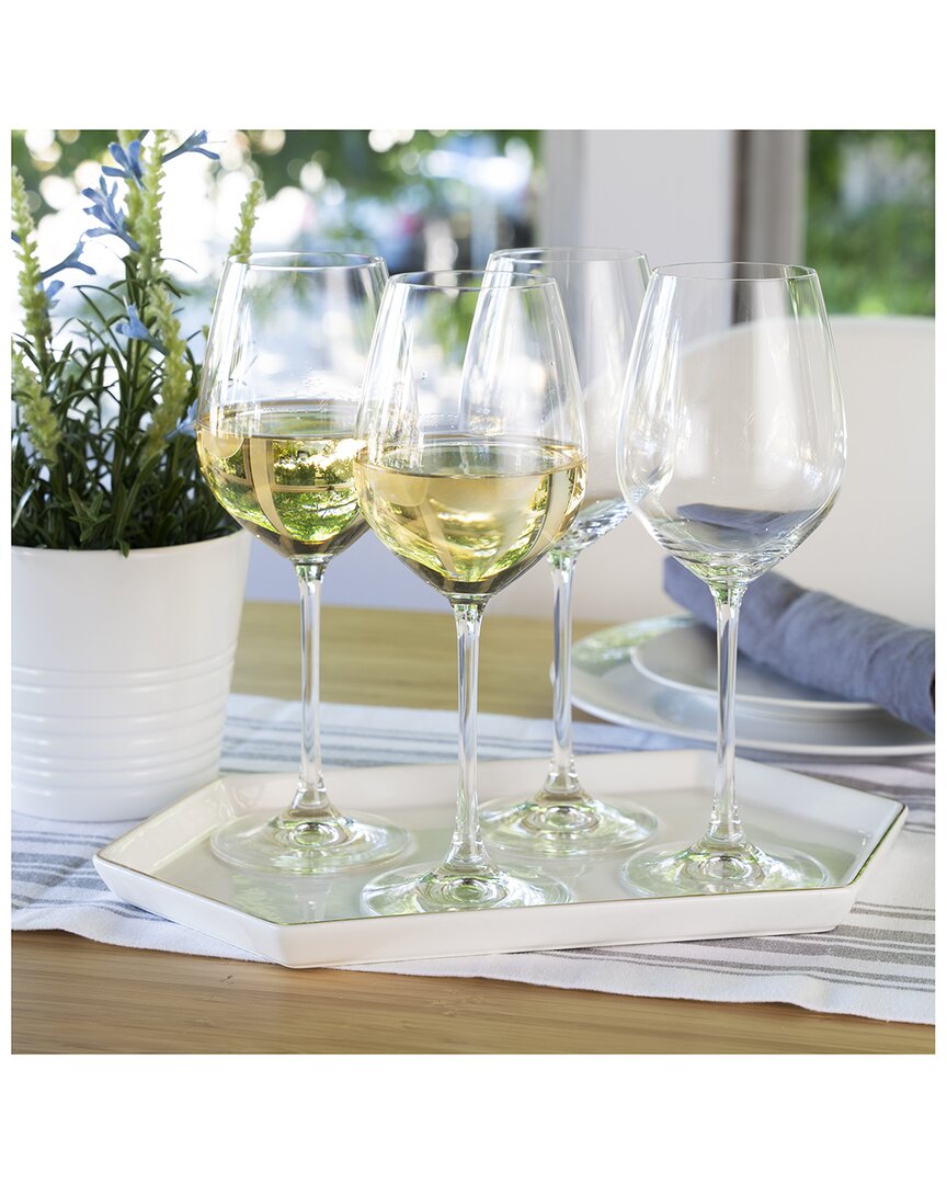 Spiegelau Salute 16.4oz White Wine Glass (set Of 4) In Clear