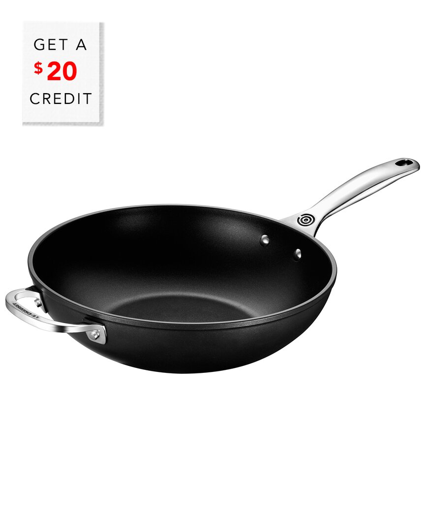 Le Creuset Toughened Nonstick Pro 12" Stir Fry Pan With Helper Handle