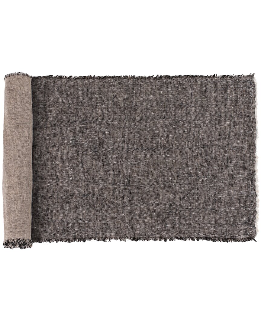 Amity Home Kent 60in Linen Table Runner
