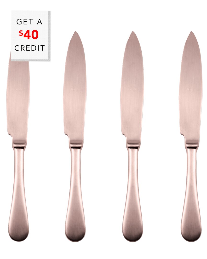 Mepra Set Of 4 American Steak Knives With $33 Credit