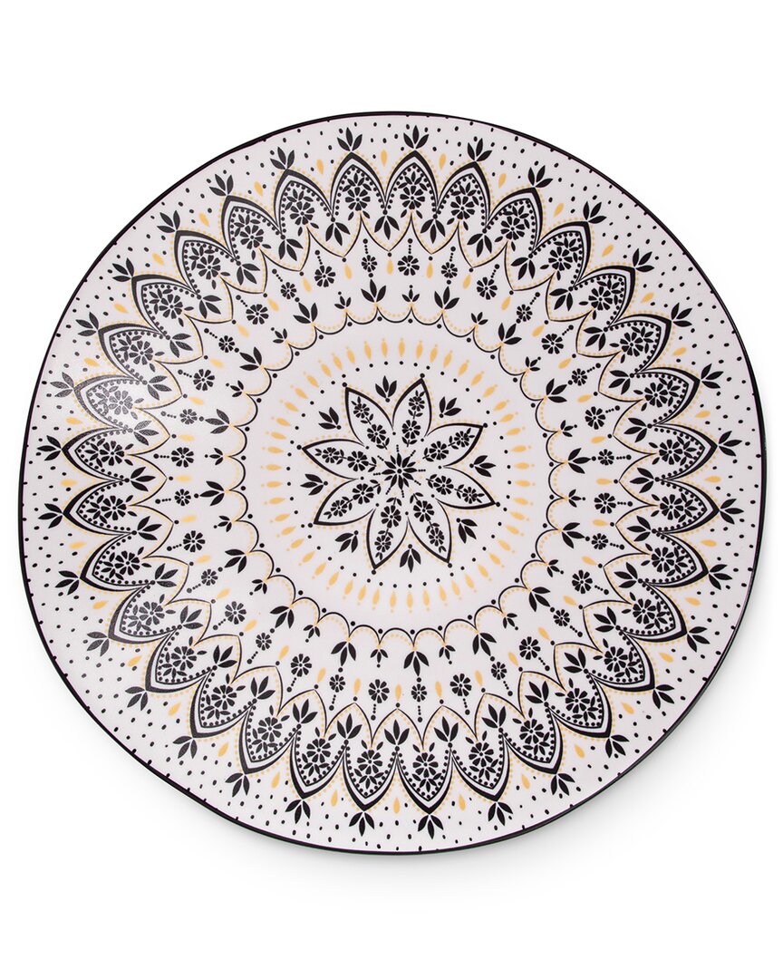 Portmeirion Artisanne Noir Medium Serving Bowl