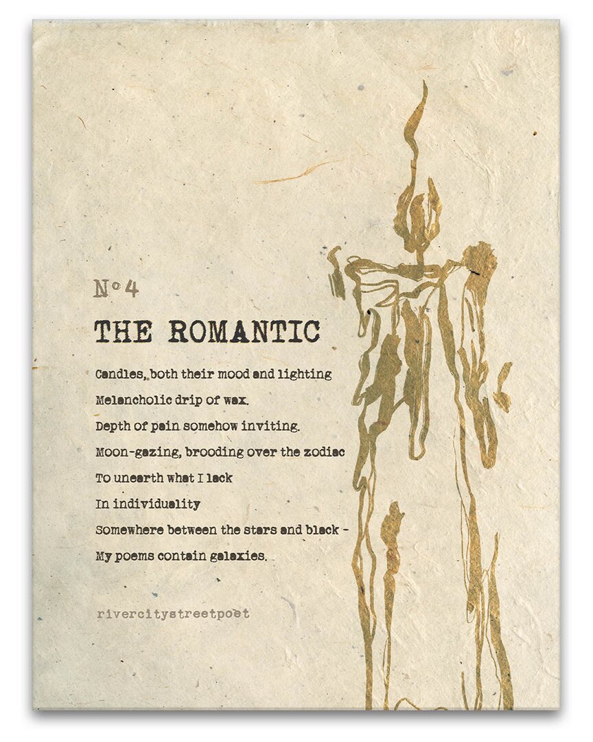 Ready2hangart The Romantic Wrapped Canvas Wall Art By River City Street Poet