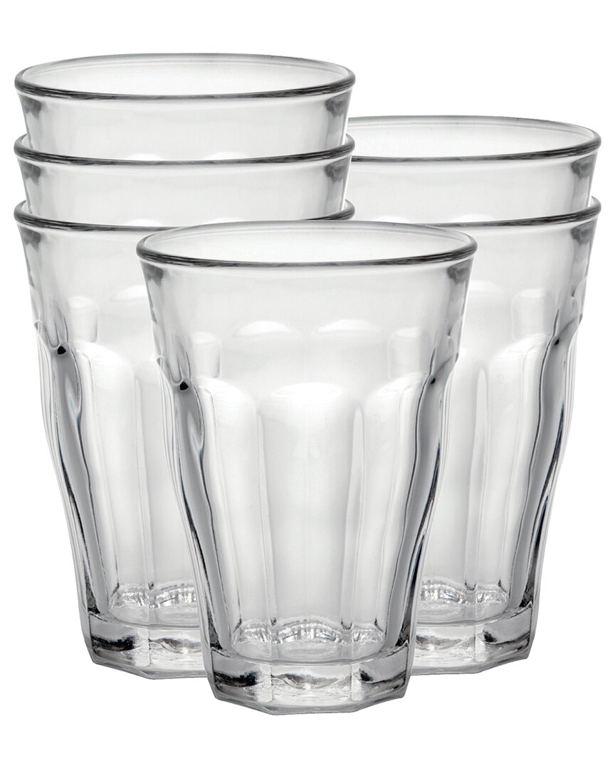 Duralex Set Of 6 Picardie Xl Tumblers