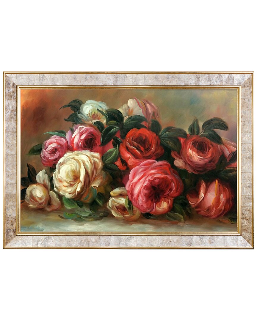 Shop La Pastiche Discarded Roses By Pierre-auguste Renoir Wall Art