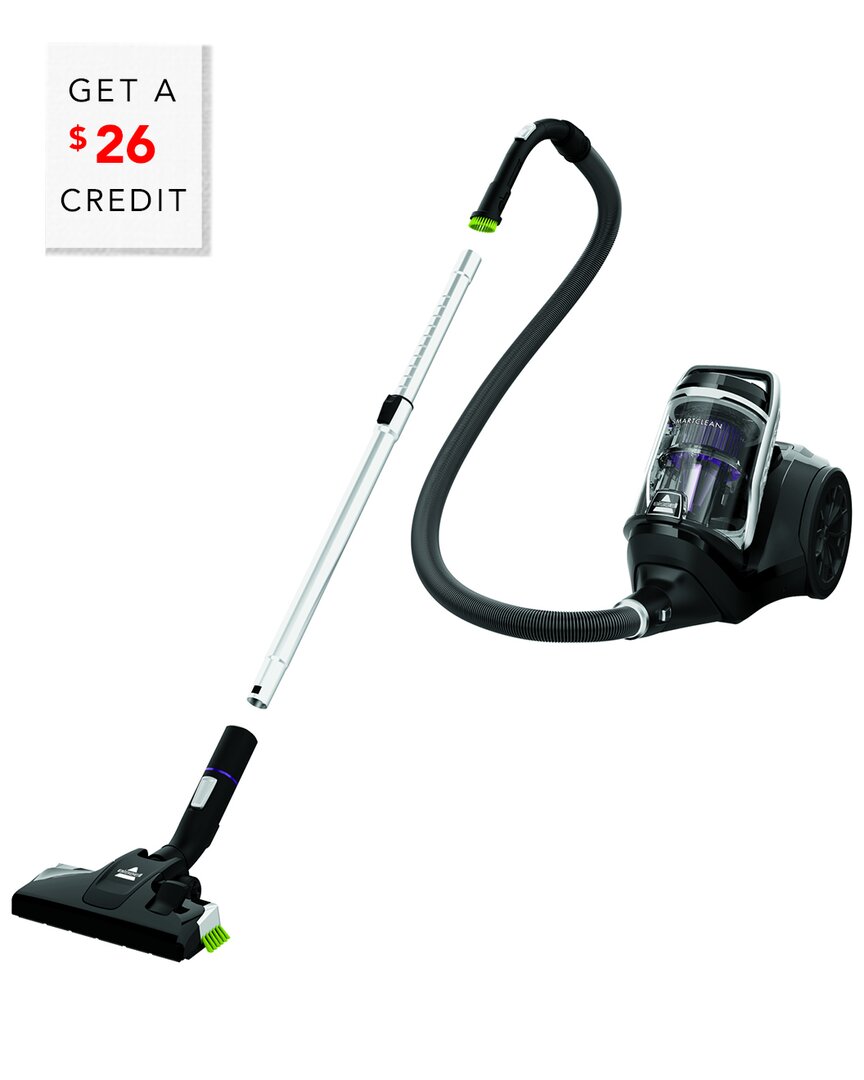 Bissell Smartclean Canister Vacuum With $26 Credit In Black