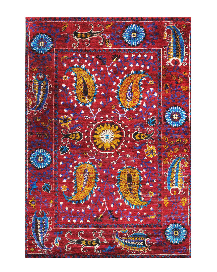 Pasargad Home Suzani Hand-knotted Rug