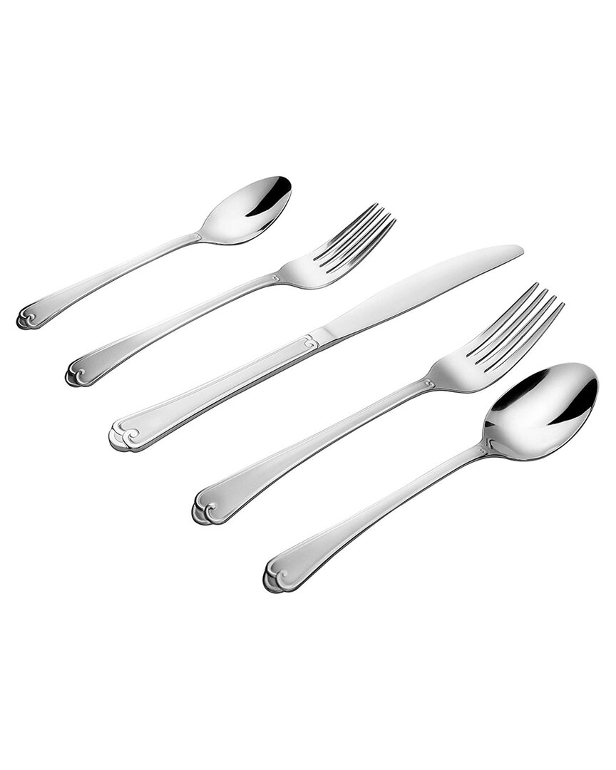 Lorena 20pc Novom Stainless Steel Silverware Flatware Cutlery Set