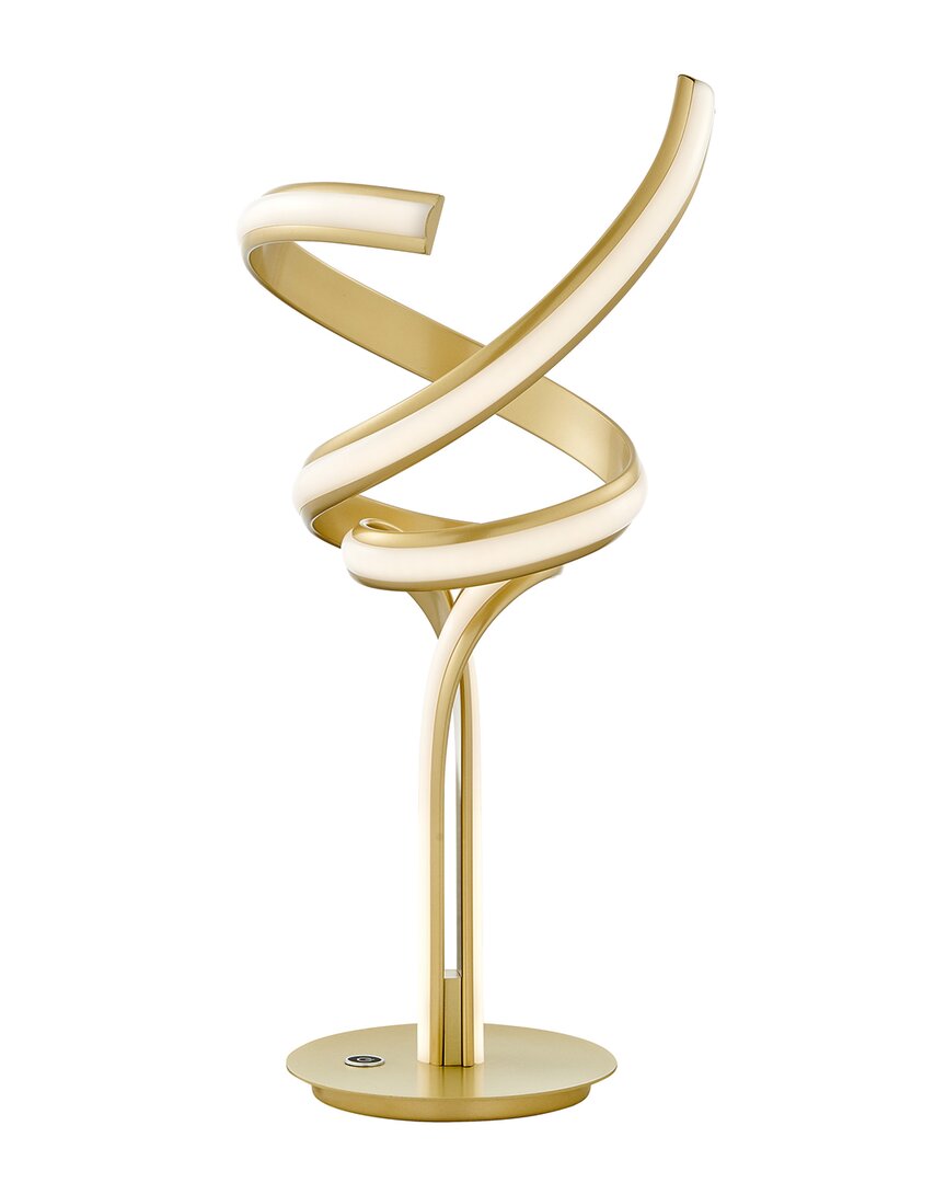Finesse Decor Munich Gold Table Lamp In Gold