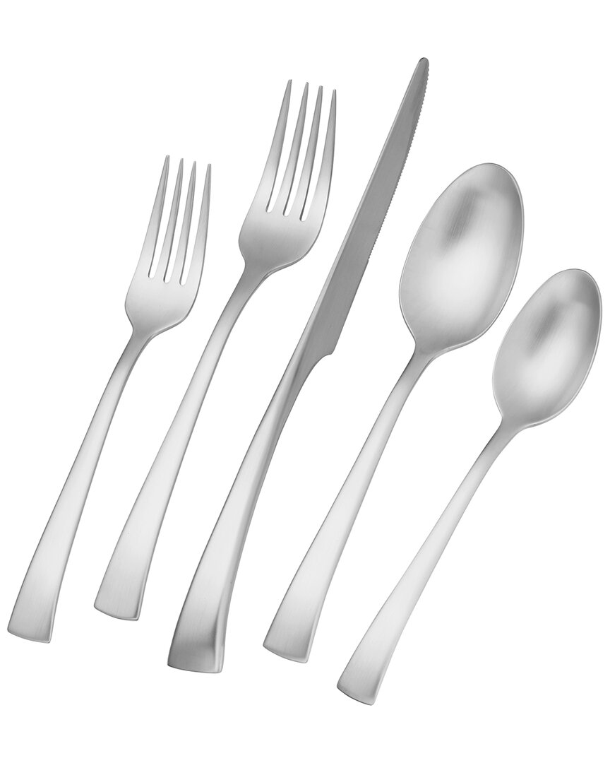ZWILLING J.A. HENCKELS ZWILLING J.A. HENCKELS BELLASERA SATIN 45PC STAINLESS STEEL FLATWARE SET