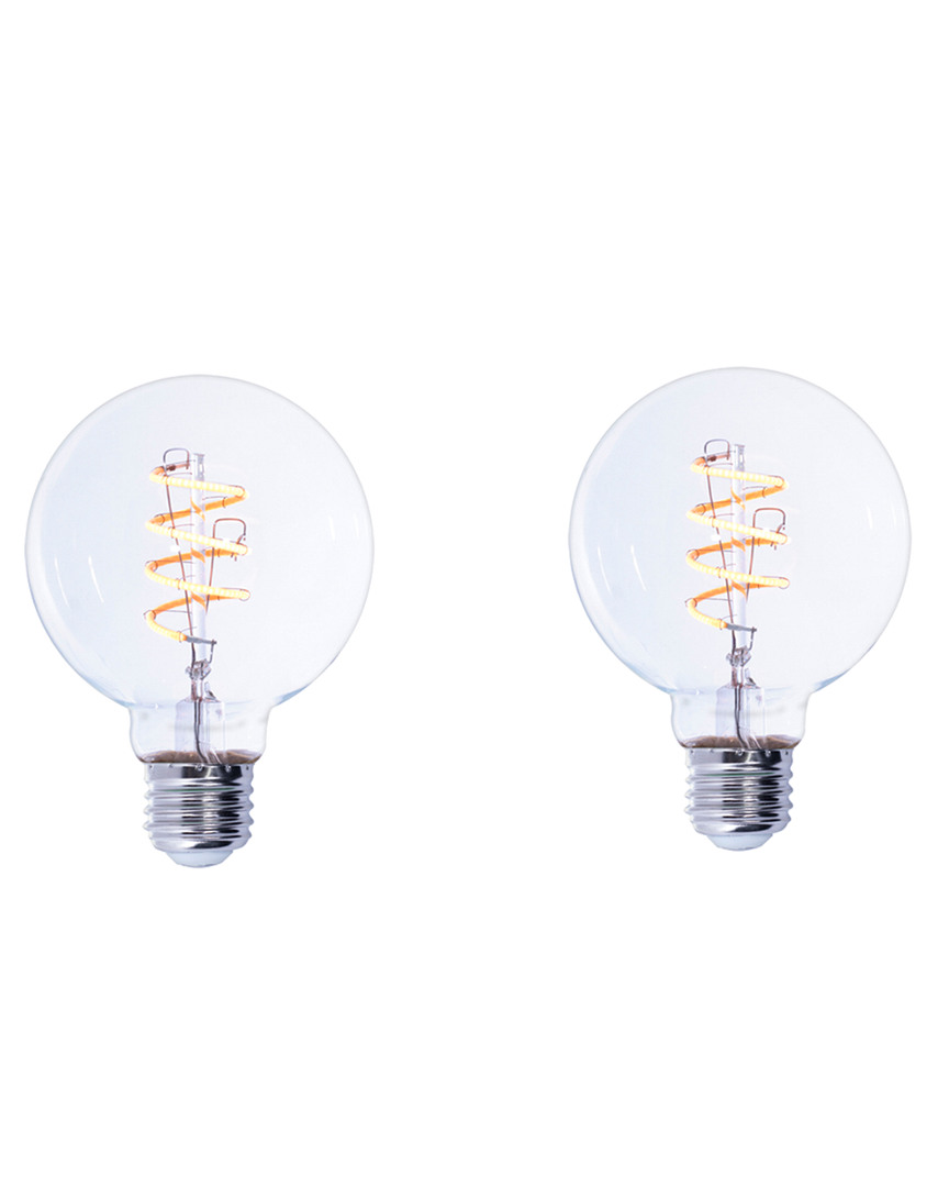Bulbrite Set Of 2 Led 4w Dimmable Light Bulbs