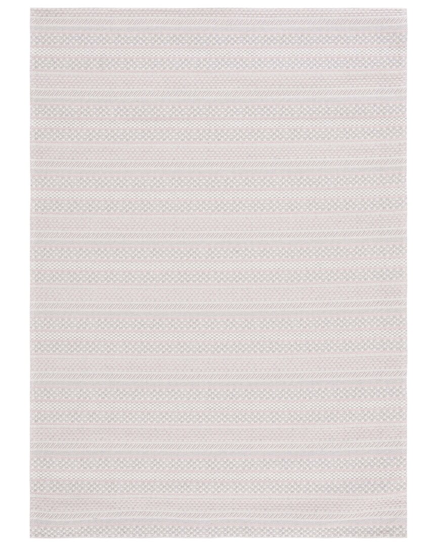 Martha Stewart Cotton Rug In Pink