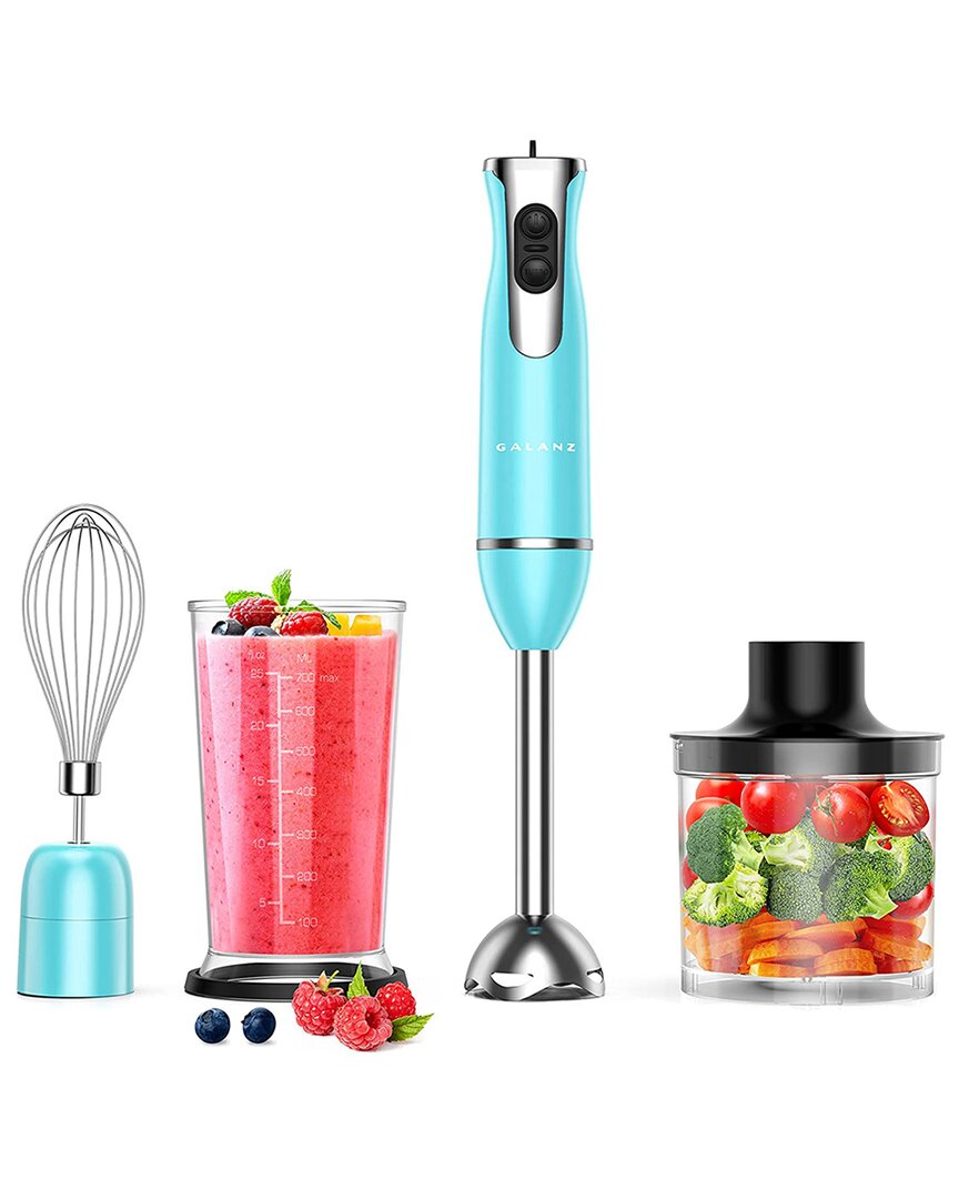 Galanz 2 Speed Blue Multi-function Retro Immersion H & Blender In Blue