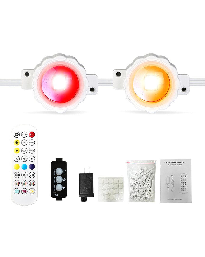 Fresh Fab Finds 101ft Permanent Outdoor Lights