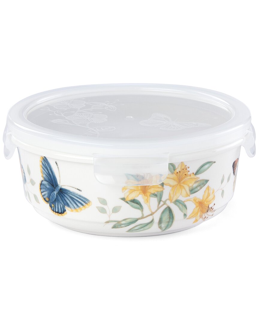 Lenox Butterfly Meadow Large Round Food Storage Container In Multi
