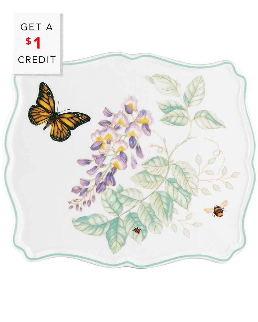 Lenox Dnu Unprofitable  Butterfly Meadow Trivet With $1 Credit In Multi