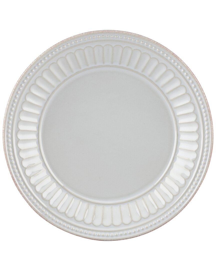 Lenox French Perle Groove Dessert Plate In Taupe