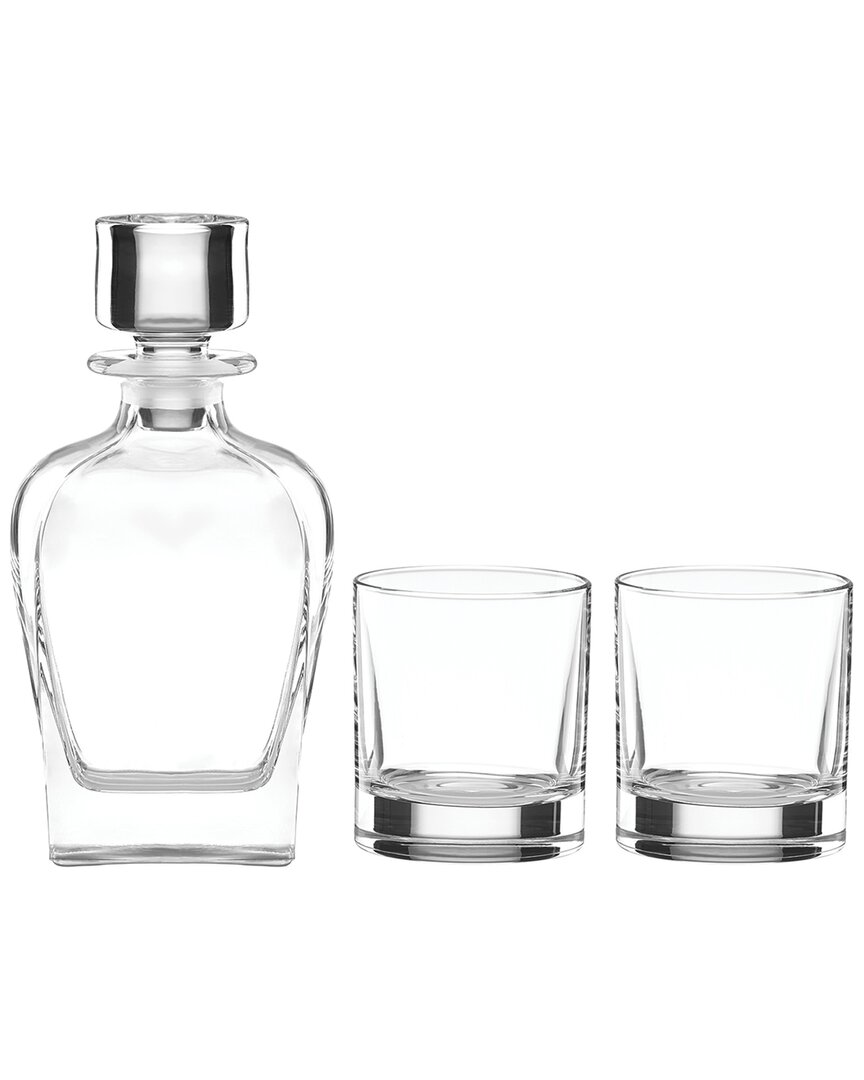 Lenox Tuscany 3 Piece Whiskey Set In Clear