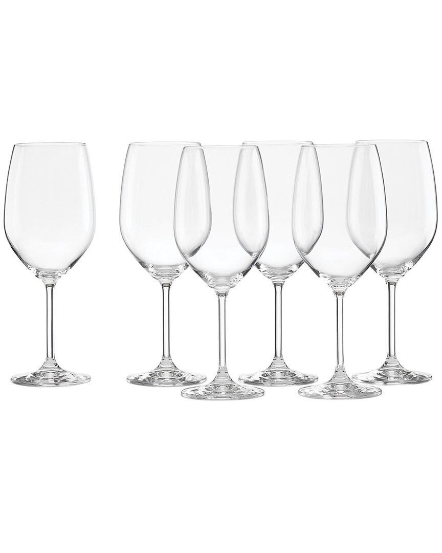 Lenox Tuscany Classics White Wine Glass Set, Buy 4 Get 6 In Clear