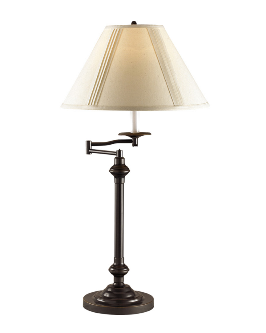 Cal Lighting Calighting 3-way Swing Arm Table Lamp