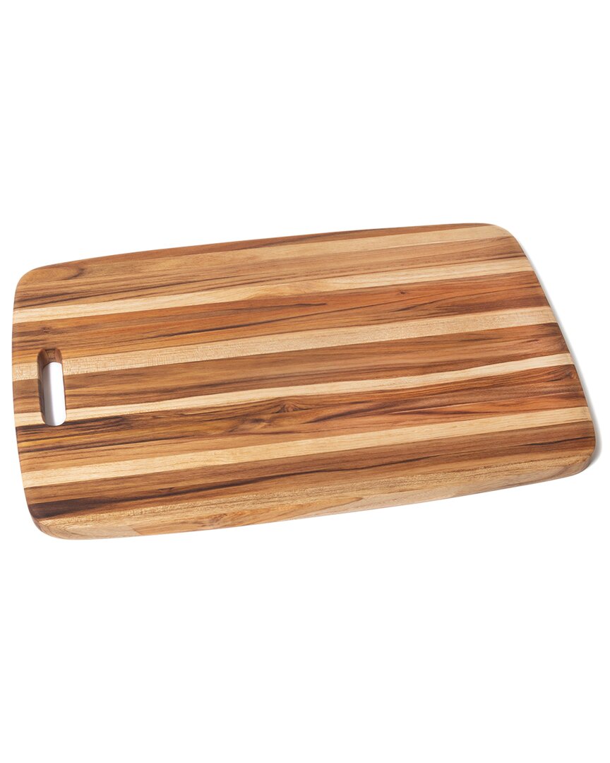 Lipper International Teak Oversized Cutting/serving Board In Brown