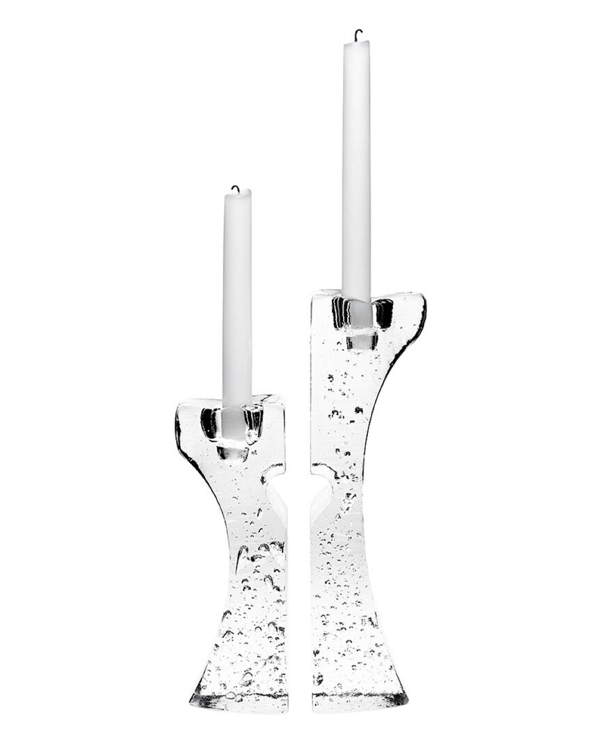 Shop Kosta Boda Set Of 2 Connect Candlesticks
