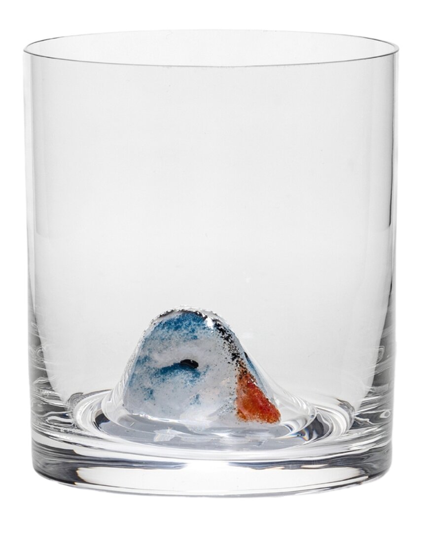Kosta Boda New Friends Bird Tumbler