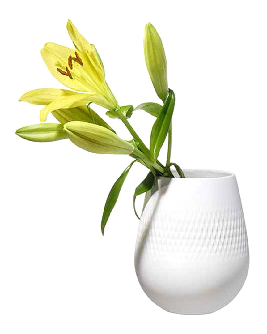 Villeroy & Boch Collier Blanc Small Vase ModeSens