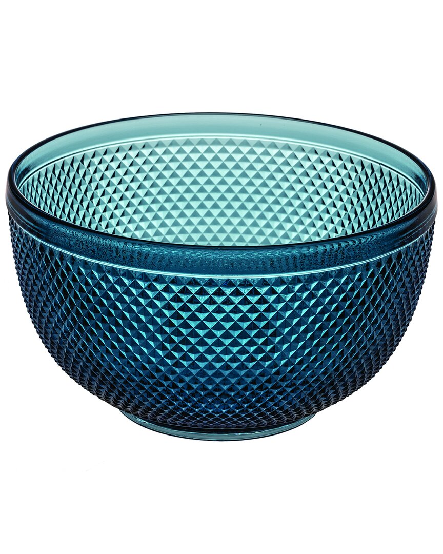 Vista Alegre Bicos Blue Large Bowl With $9 Credit
