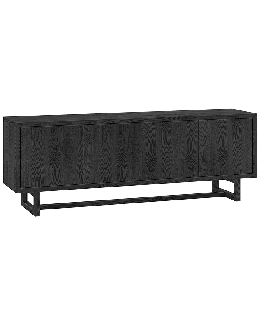 Abraham + Ivy Cutler Rectangular Tv Stand For Tvs Up To 75 In Black