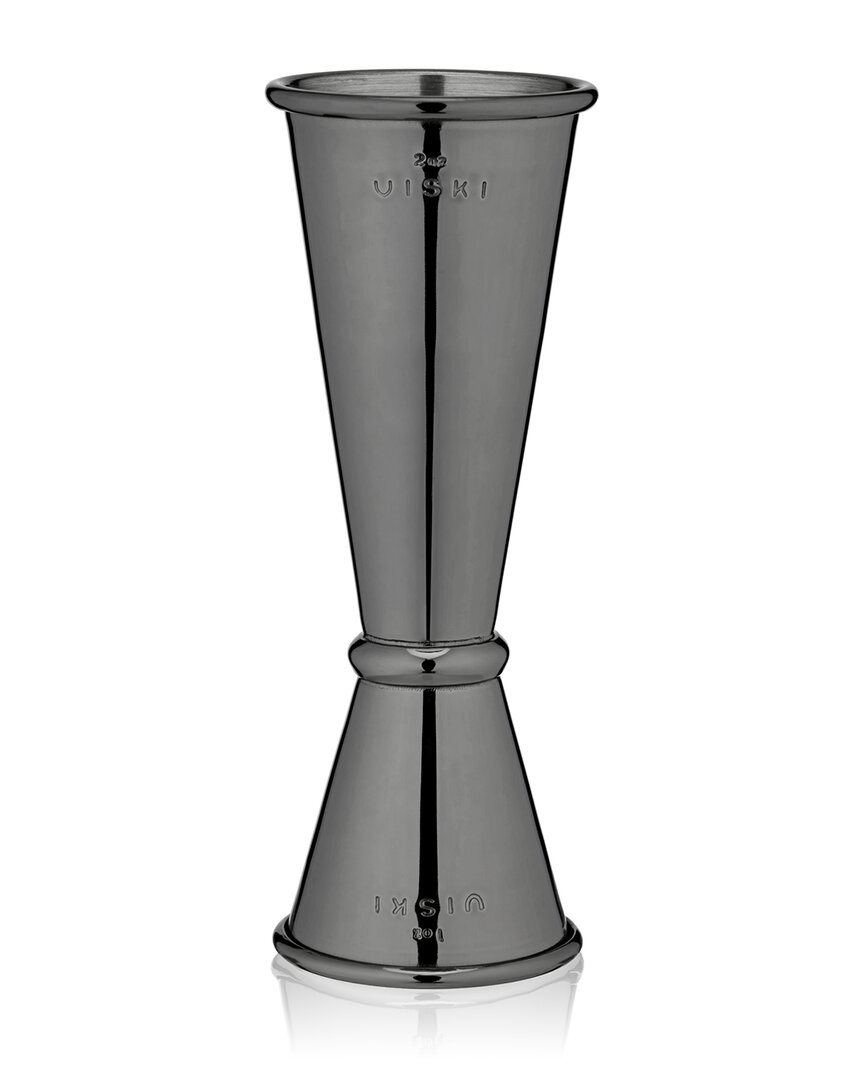Viski Warren Gunmetal Black Japanese Style Makoto Jigger