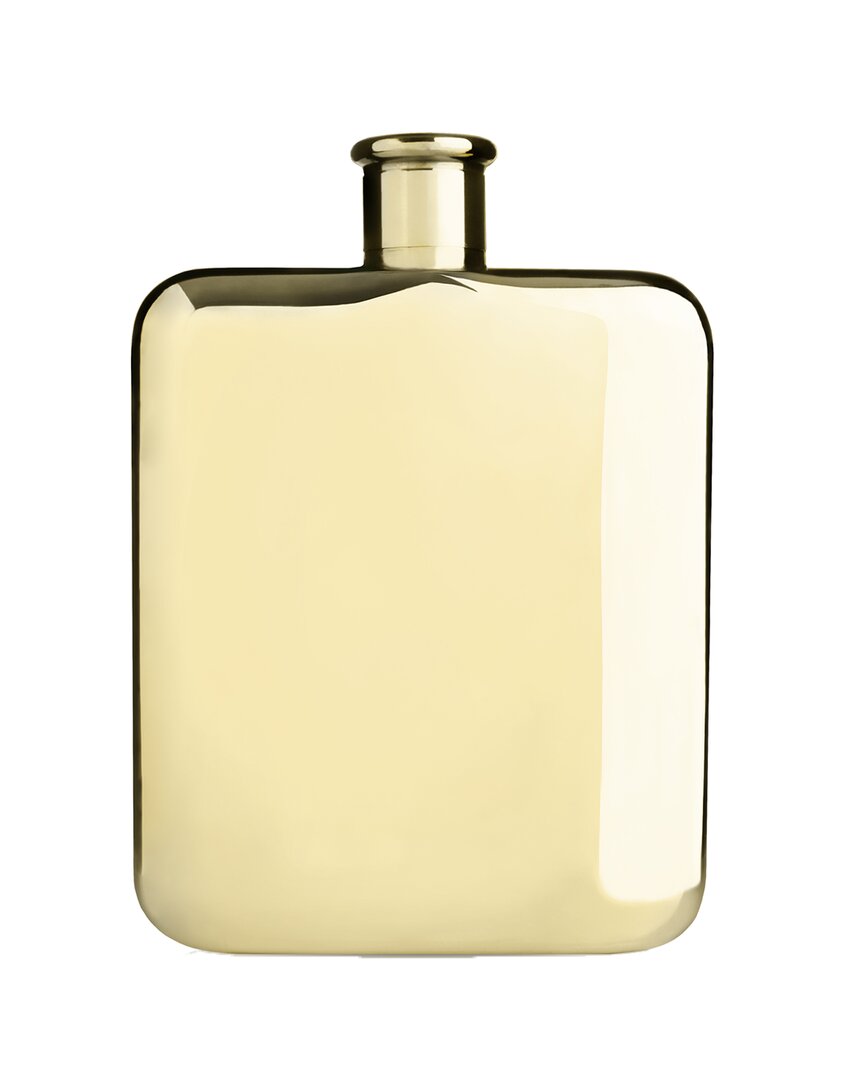 Viski Belmont Gold Plated Flask