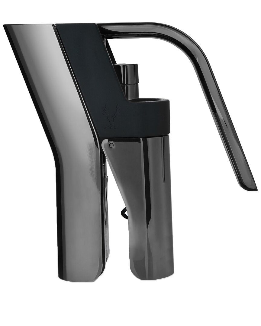 Viski Warren Gunmetal Black Heavyweight Lever Corkscrew