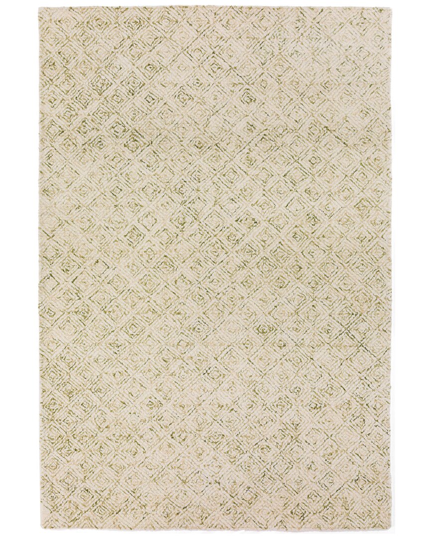 Shop Addison Rugs Delilah Wool Rug In Green