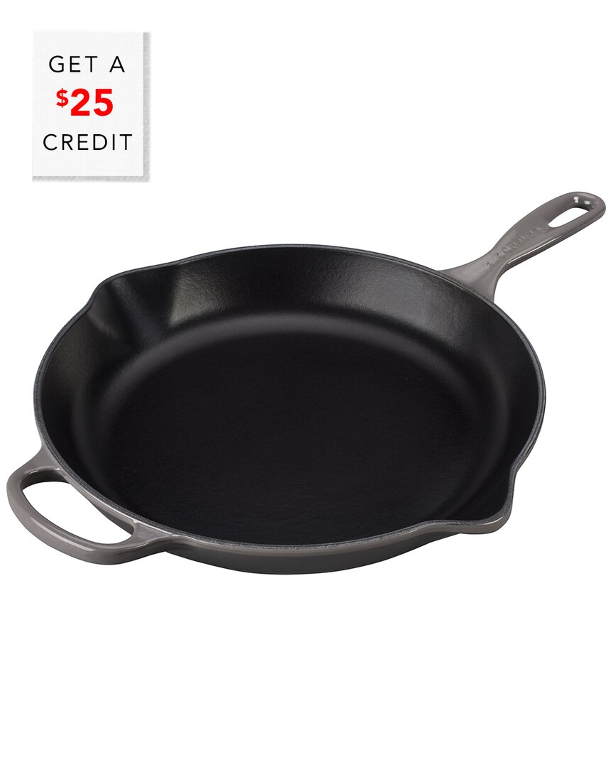 LE CREUSET LE CREUSET 11.75IN SIGNATURE IRON HANDLE SKILLET WITH $25 CREDIT