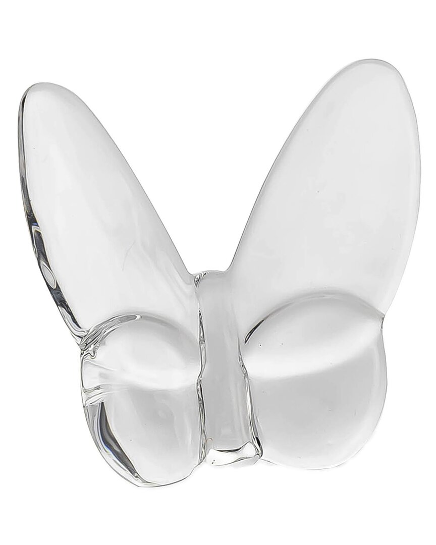 Lainy Home Le Mariposa Exclusive Crystal Butterfly Home Decor In White