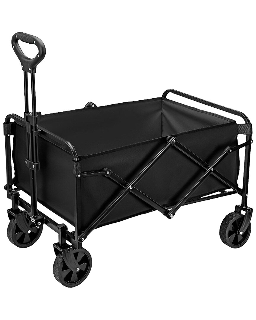 Fresh Fab Finds Collapsible Wagon With 220lb Capacity In Black