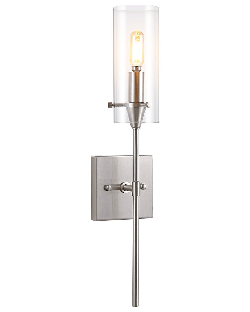 Jonathan Y Cato 4.5in Led Sconce In Nickel