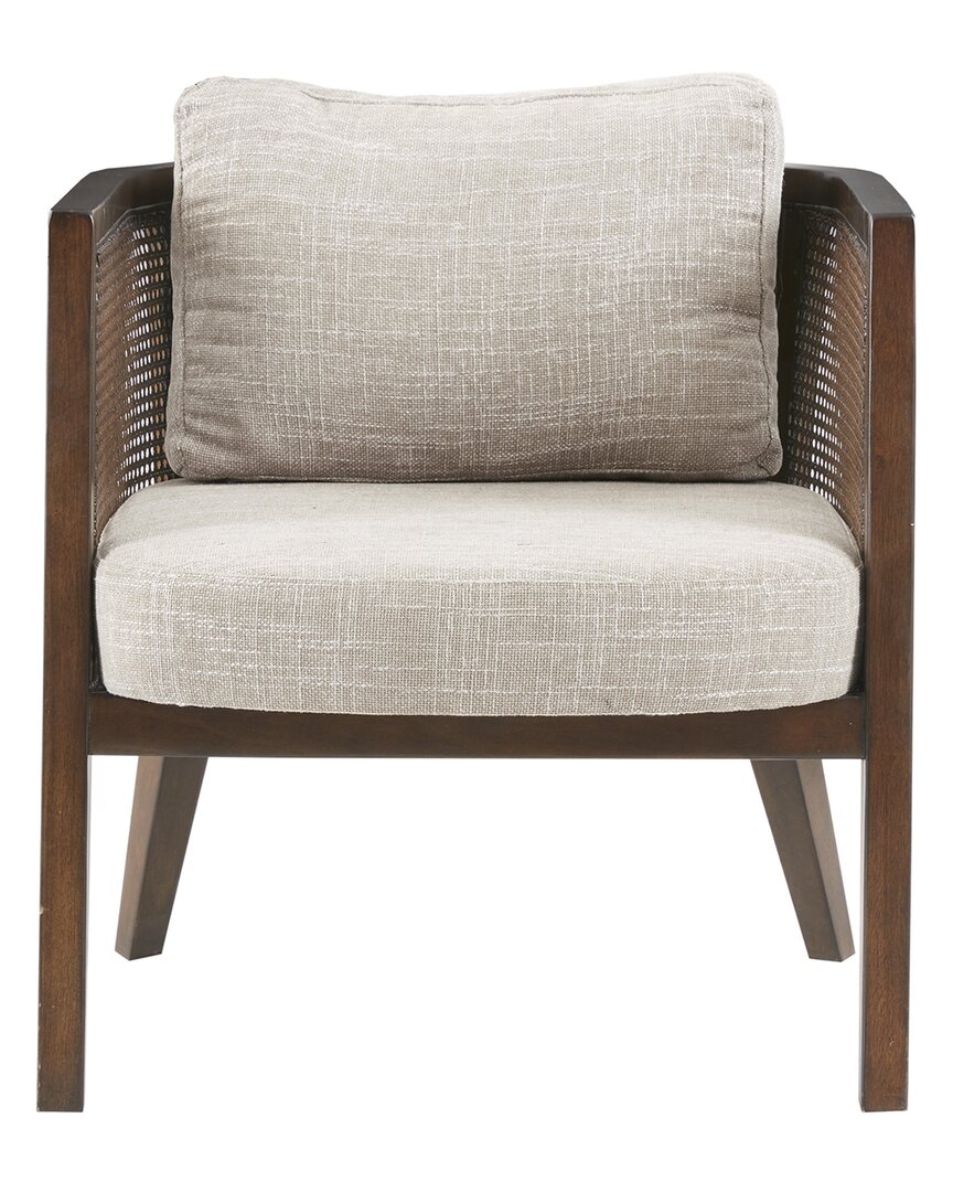 Shop Ink+ivy Sonia Accent Chair In Brown