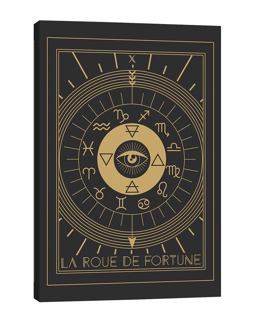 Icanvas La Roue De Fortune By Emanuela Carratoni Wall Art