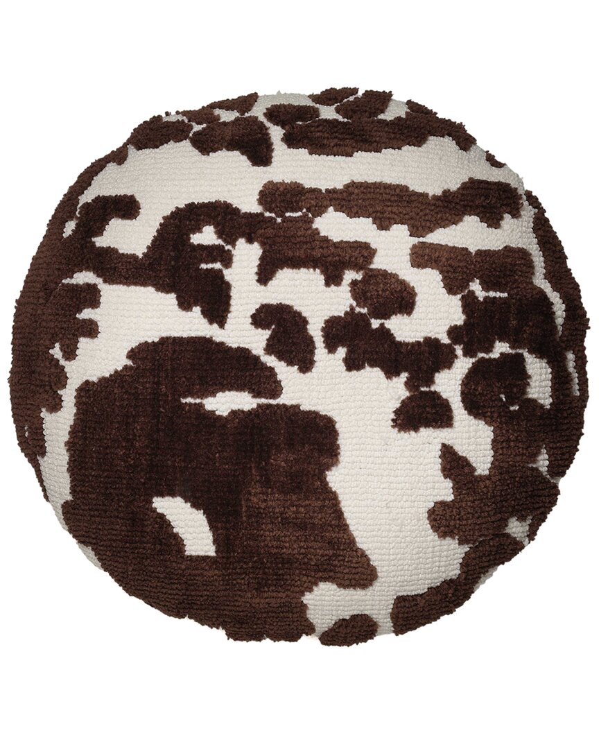 Tov Furniture Coast Tufted 20in Round Pillow