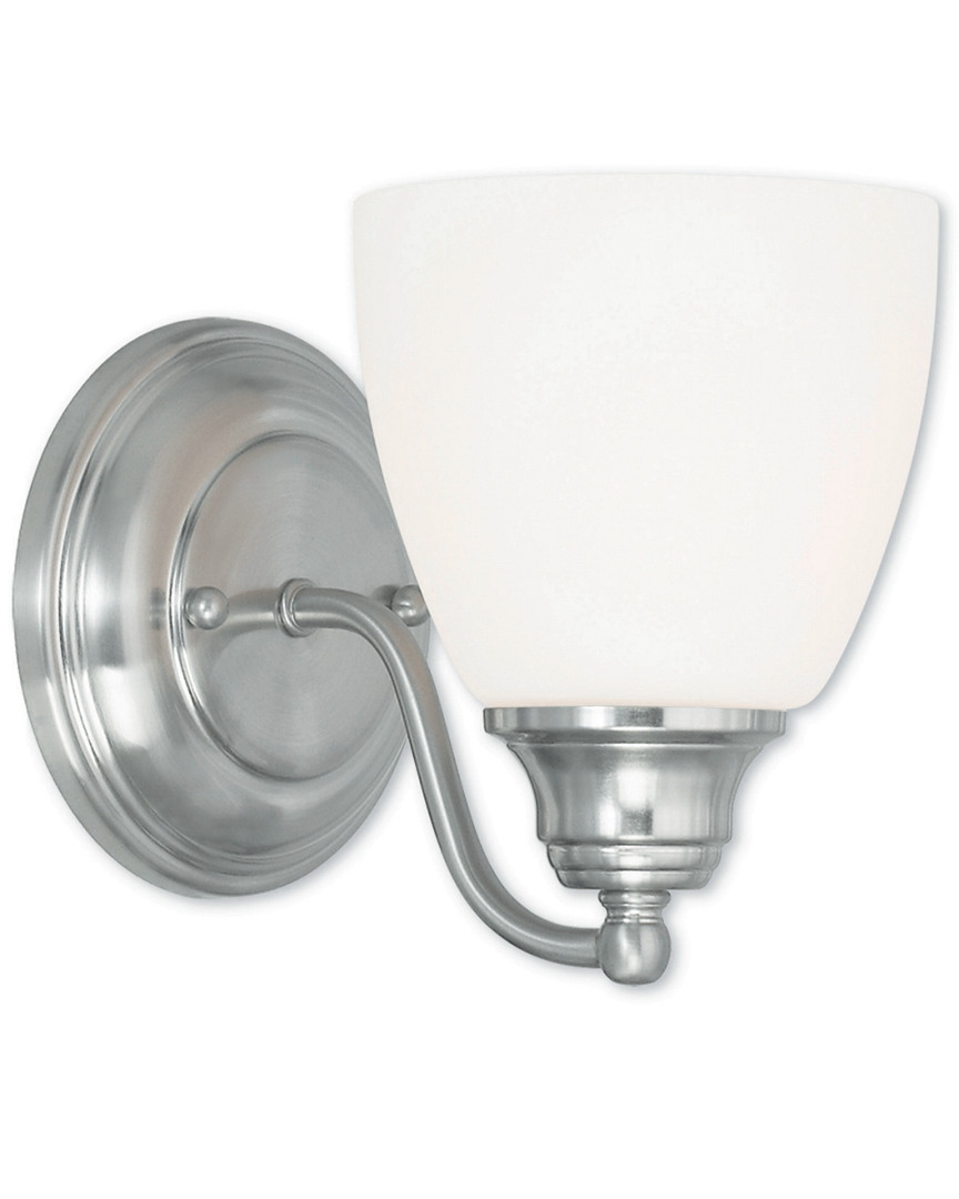 Livex Lighting Livex Somerville 1-light Brushed Nickel Wall Sconce