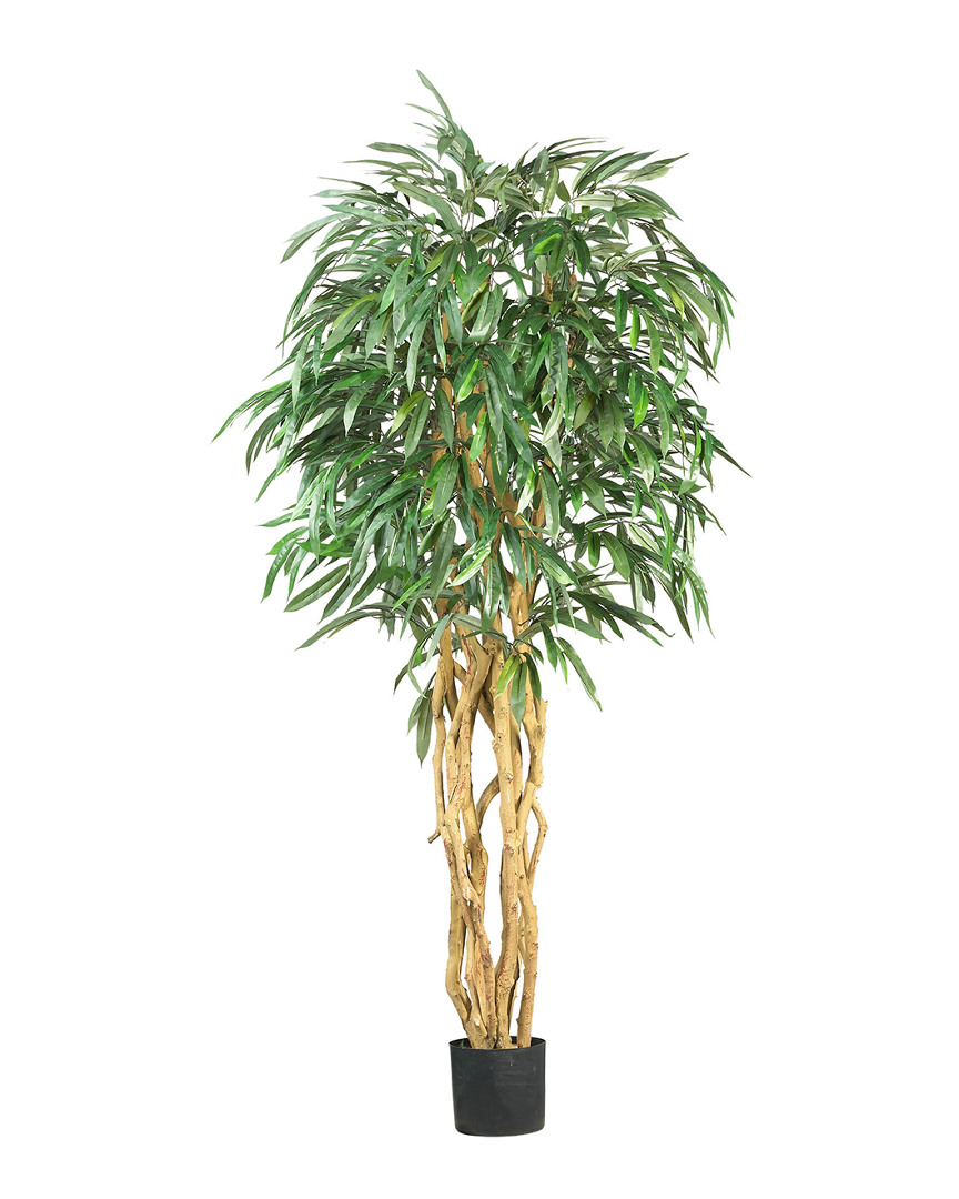 Nearly Natural 6ft Weeping Ficus Silk Tree